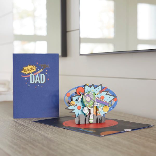 i love pop Disney's Toy Story Buzz Lightyear Father's Day Pop-Up Card