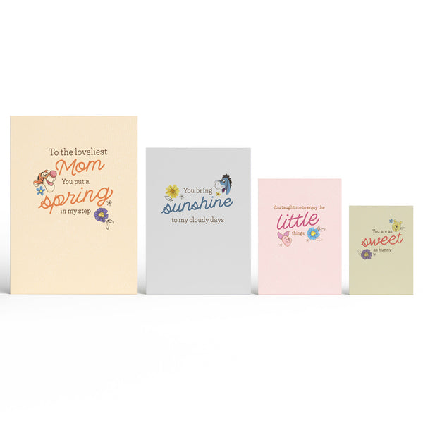 I Love Pop Disney's Winnie The Pooh Bee-autiful Mother's Day 4-in-1 Nesting Card