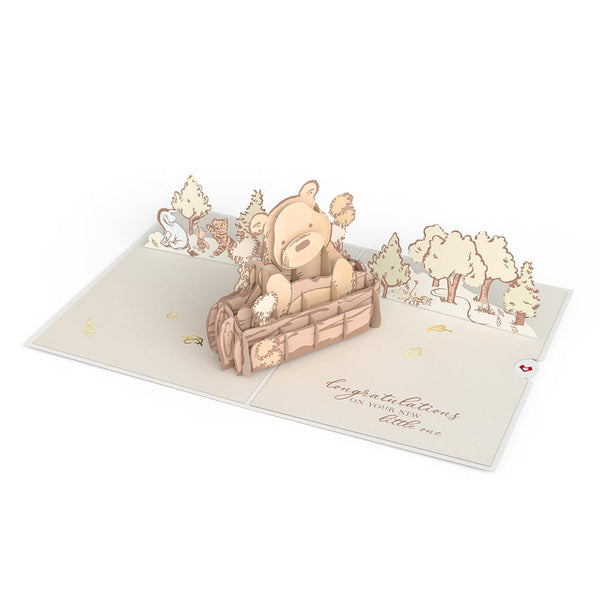 I Love Pop Disney's Winnie The Pooh New Baby Pop-Up Card