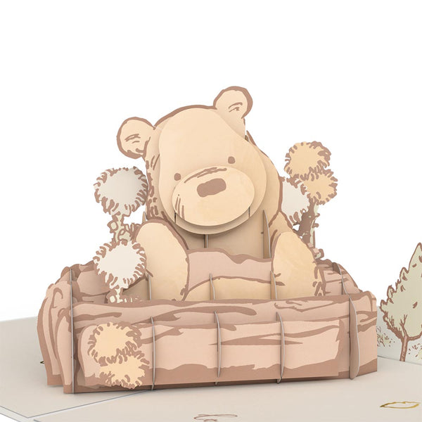 I Love Pop Disney's Winnie The Pooh New Baby Pop-Up Card