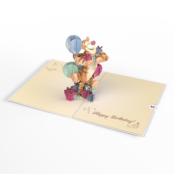 I Love Pop Disney's Winnie The Pooh Tigger Wonderful Birthday Pop-Up Card