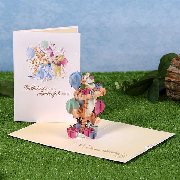 i love pop Disney's Winnie The Pooh Tigger Wonderful Birthday Pop-Up Card