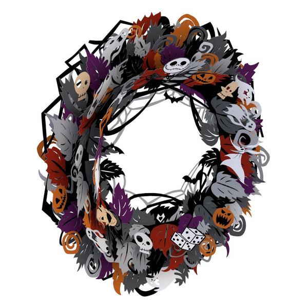 I Love Pop Disney Tim Burton's The Nightmare Before Christmas Halloween Wreath