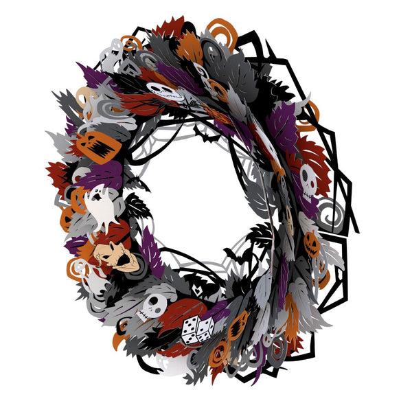 I Love Pop Disney Tim Burton's The Nightmare Before Christmas Halloween Wreath