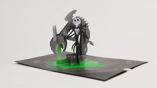 I Love Pop Disney Tim Burton's The Nightmare Before Christmas This Is Halloween Pop-Up Card