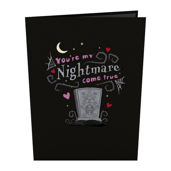 I Love Pop Disney Tim Burton's The Nightmare Before Christmas My Nightmare Come True Pop-Up Card