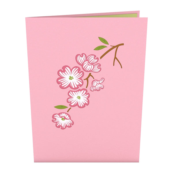 I Love Pop Dogwood Love Scene Purple Same Sex Female Pop-Up Card