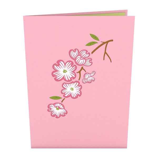 I Love Pop Dogwood Love Scene Purple Same Sex Male Pop-Up Card