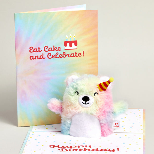 i love pop 'Eat Cake & Celebrate' Birthday Plushpop Card