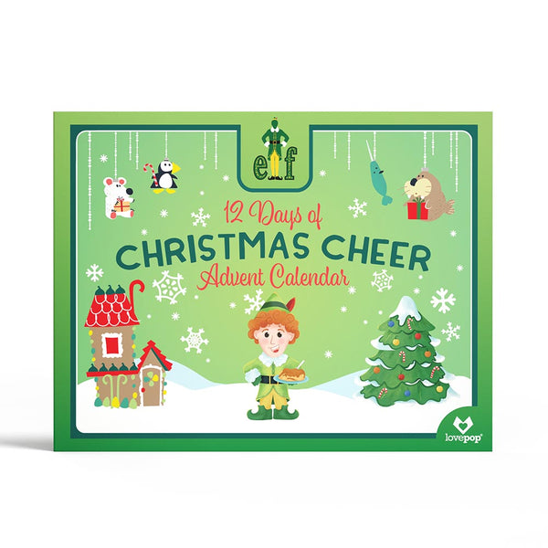 I Love Pop Elf 12 Days Of Christmas Cheer Advent Calendar