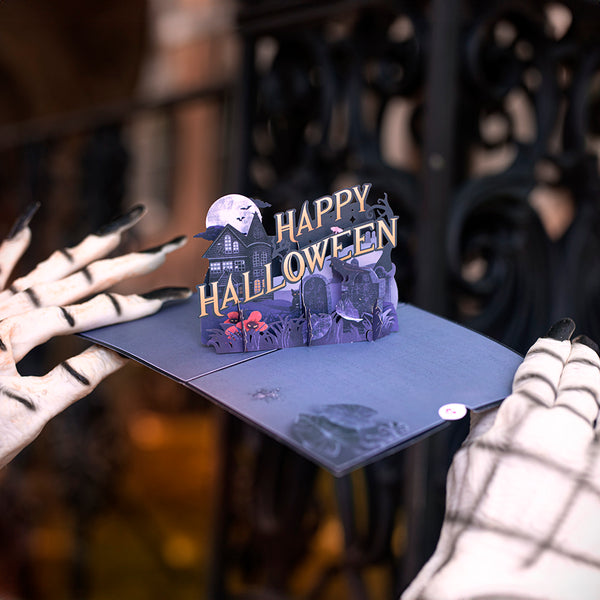 I Love Pop Enchantingly Eerie Halloween Pop-Up Card