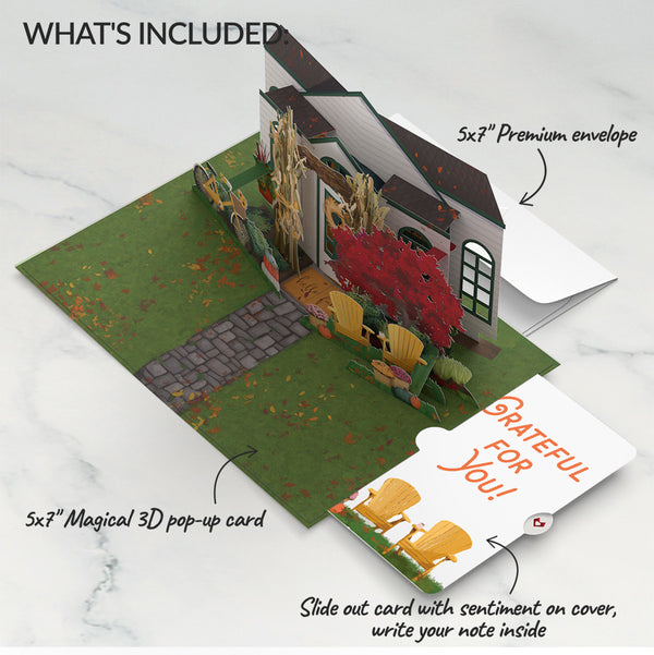 I Love Pop Fall Welcome Appreciation Pop-Up Card And Sentiment Set