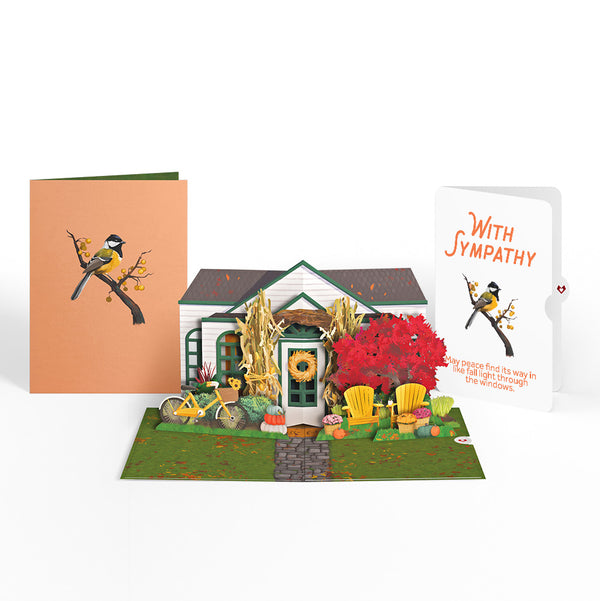 i love pop Fall Welcome Sympathy Pop-Up Card and Sentiment Set