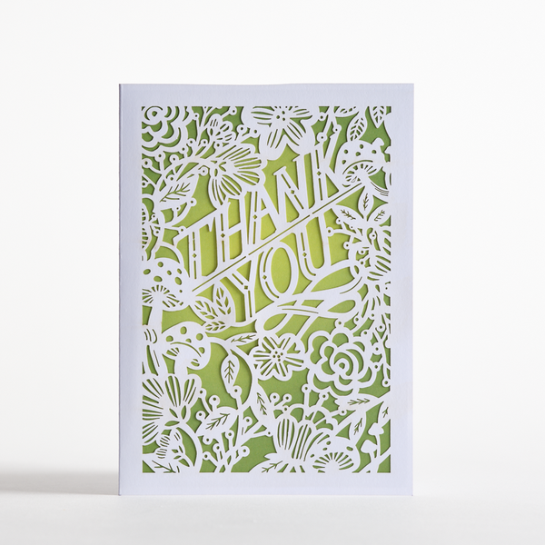 I Love Pop Flora Fauna Thank You: Lovepop Moments™ Card