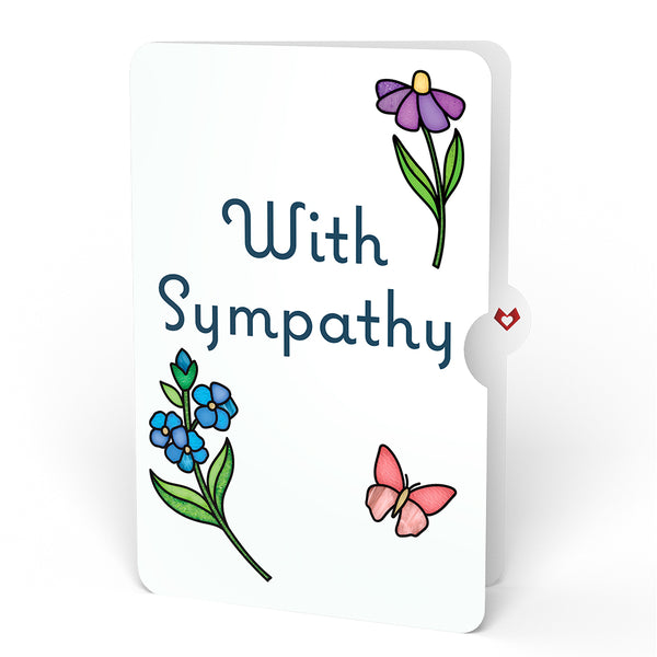 I Love Pop Garden Glow Sympathy Suncatcher Bouquet And Sentiment Set