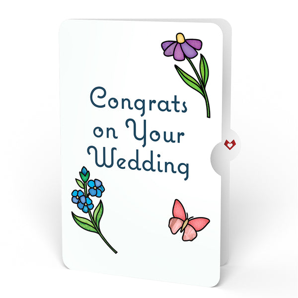 I Love Pop Garden Glow Wedding Suncatcher Bouquet And Sentiment Set