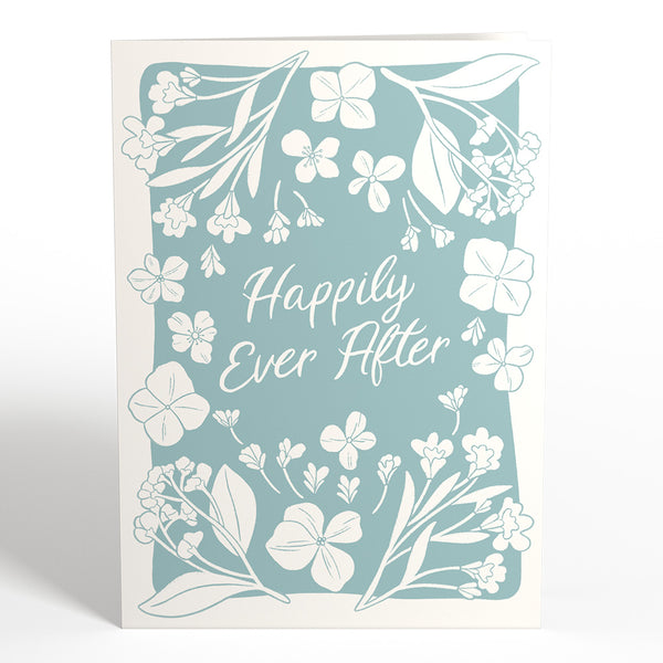 I Love Pop Happily Ever After Love Birds Pop-Up Card
