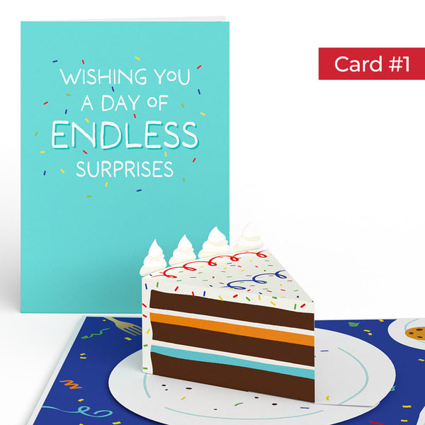 I Love Pop Happy Birthday Endless Surprises 4-in-1 Nesting Card