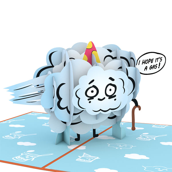 I Love Pop Happy Birthday To An Old Fart Pop-Up Card