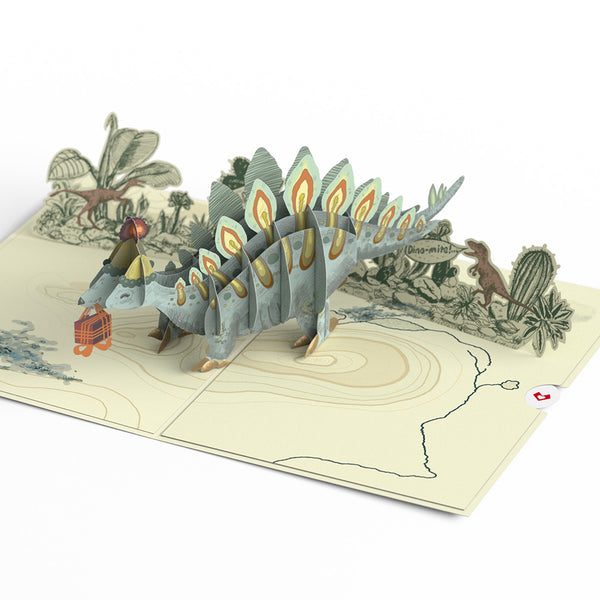 I Love Pop Happy Birthday You F*cking Fossil Pop-Up Card