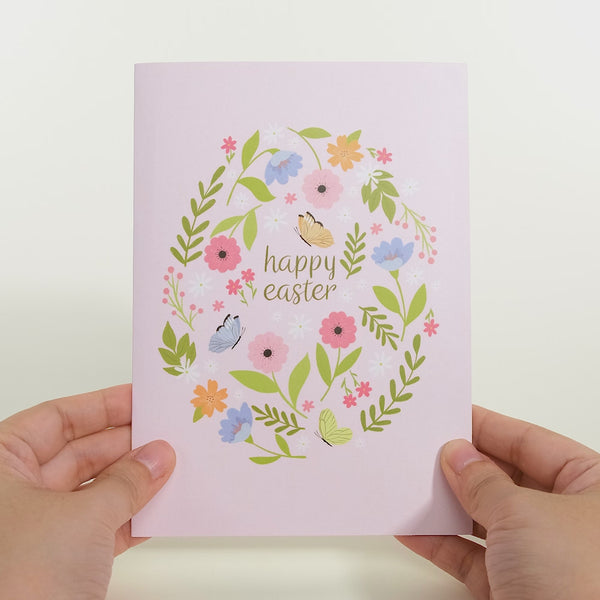 I Love Pop Happy Easter Bunny Amid The Blossoms Pop-Up Card