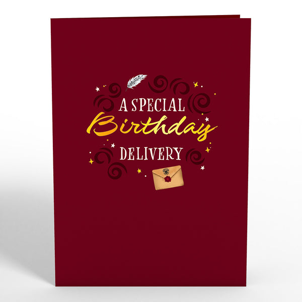 I Love Pop Harry Potter™ Hedwig™ Birthday Delivery Pop-Up Card