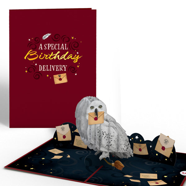 i love pop Harry Potter™ Hedwig™ Birthday Delivery Pop-Up Card