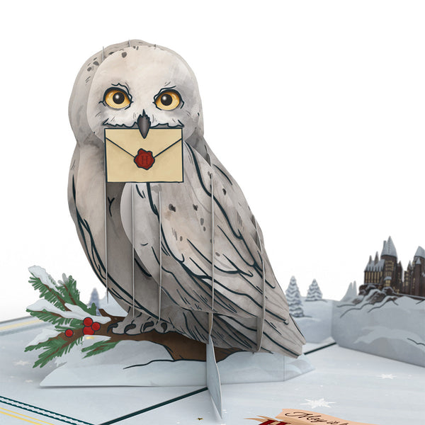 I Love Pop Harry Potter™ Hedwig™ Holiday Magic Pop-Up Card