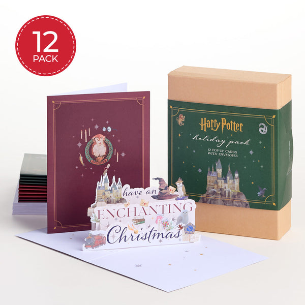 i love pop Harry Potter™ Holiday Box Set (Assorted 12-Pack): Paperpop® Card