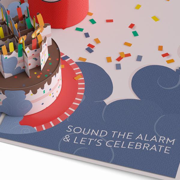 I Love Pop Holy Smokes You're Old Birthday Pop-Up Card