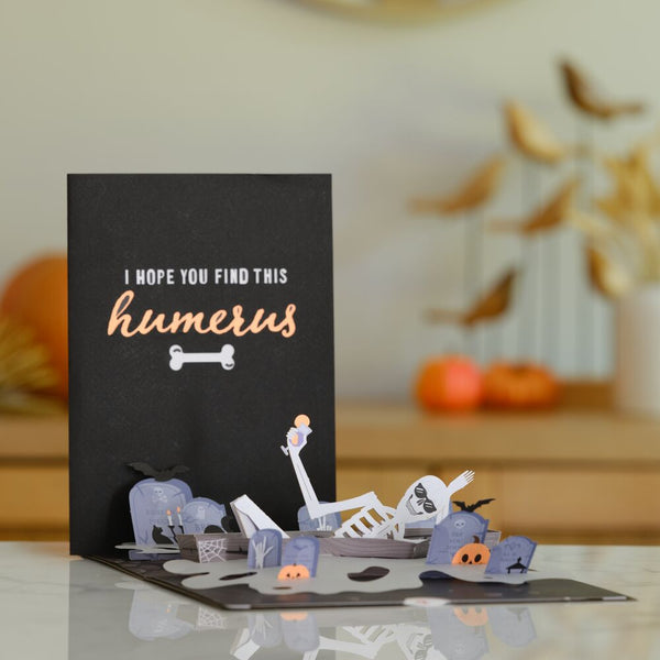 I Love Pop Hope You Find This “Humerus" Classic Pop-Up Card