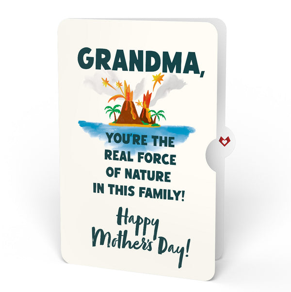 I Love Pop I Lava You Mother's Day Light-Up Pop-Up Card And Sentiment Set For Grandma