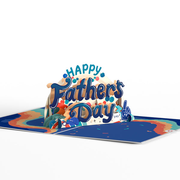I Love Pop Awesome Dad Father’s Day Pop-Up Card