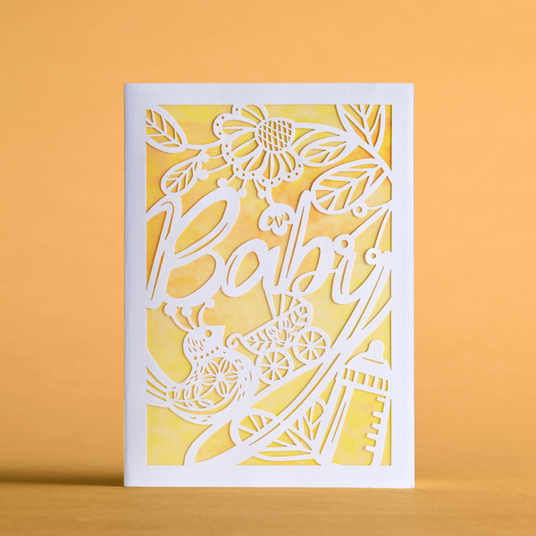 i love pop Baby Carriage: Lovepop Moments™ Card