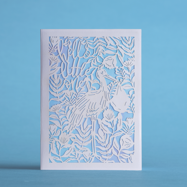 i love pop Baby Stork: Lovepop Moments™ Card