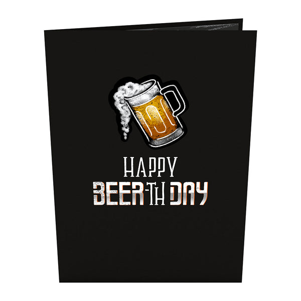 I Love Pop Beer-th Day Pop-Up Card