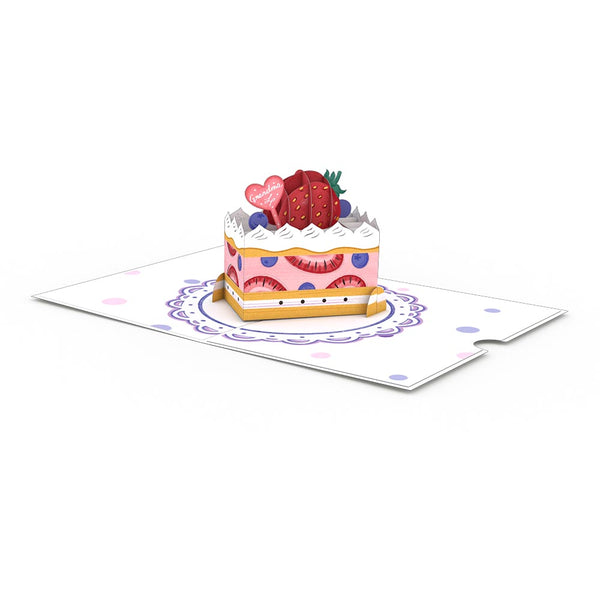 I Love Pop Berry Sweet Grandma Pop-Up Card