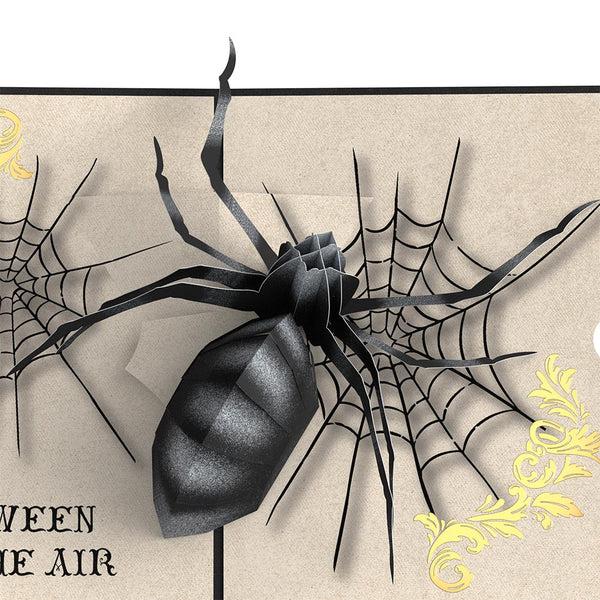 I Love Pop Beware Halloween Spider Pop-Up Card