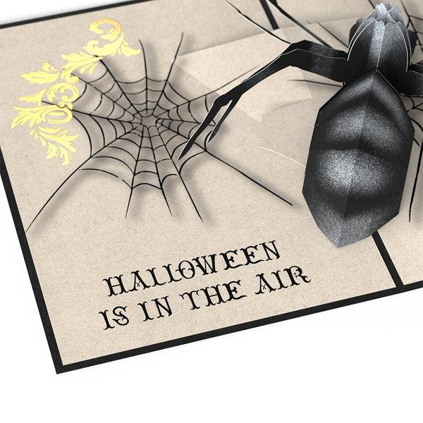 I Love Pop Beware Halloween Spider Pop-Up Card