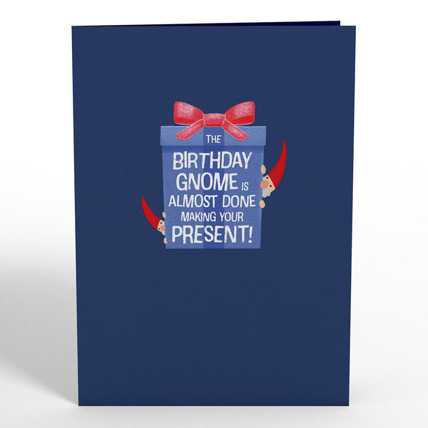 I Love Pop Birthday Gnome Pop-Up Card