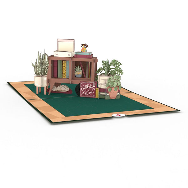 I Love Pop Birthday Houseplants Pop-Up Card