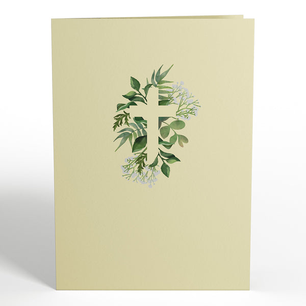 I Love Pop Blessings On Your Baptism Pop-Up Card