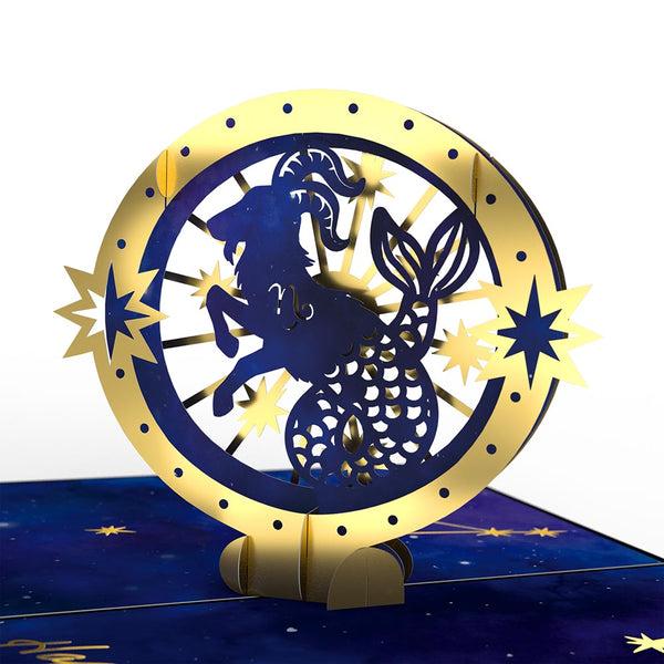 I Love Pop Capricorn Zodiac Birthday Pop-Up Card