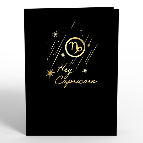 I Love Pop Capricorn Zodiac Birthday Pop-Up Card