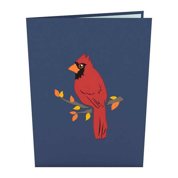 I Love Pop Cardinal Pop-Up Card