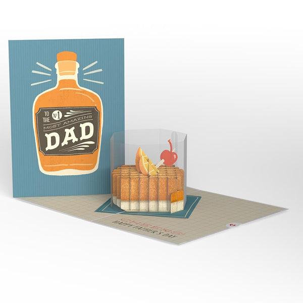 i love pop Cheers Father’s Day Pop-Up Card