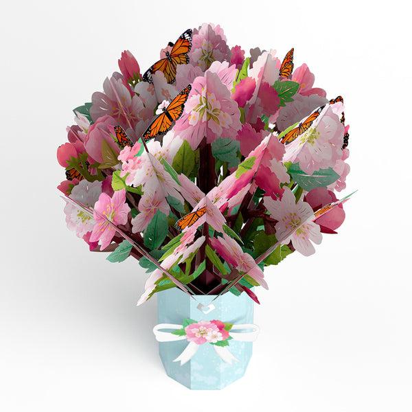 I Love Pop Cherry Blossom Butterfly Bouquet