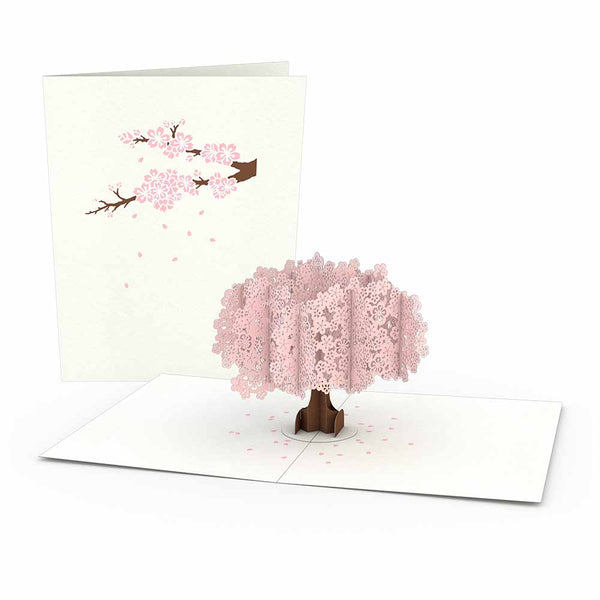 I Love Pop Cherry Blossom Notecards (4-Pack)