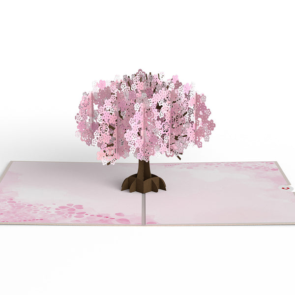 I Love Pop Cherry Blossom Pop-Up Card