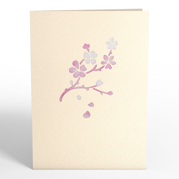 I Love Pop Cherry Blossom Pop-Up Card
